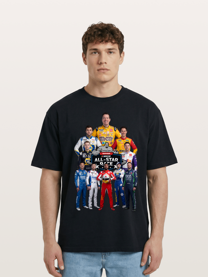 2026 NASCAR All-Star Drivers Team Photo Cotton T-shirt