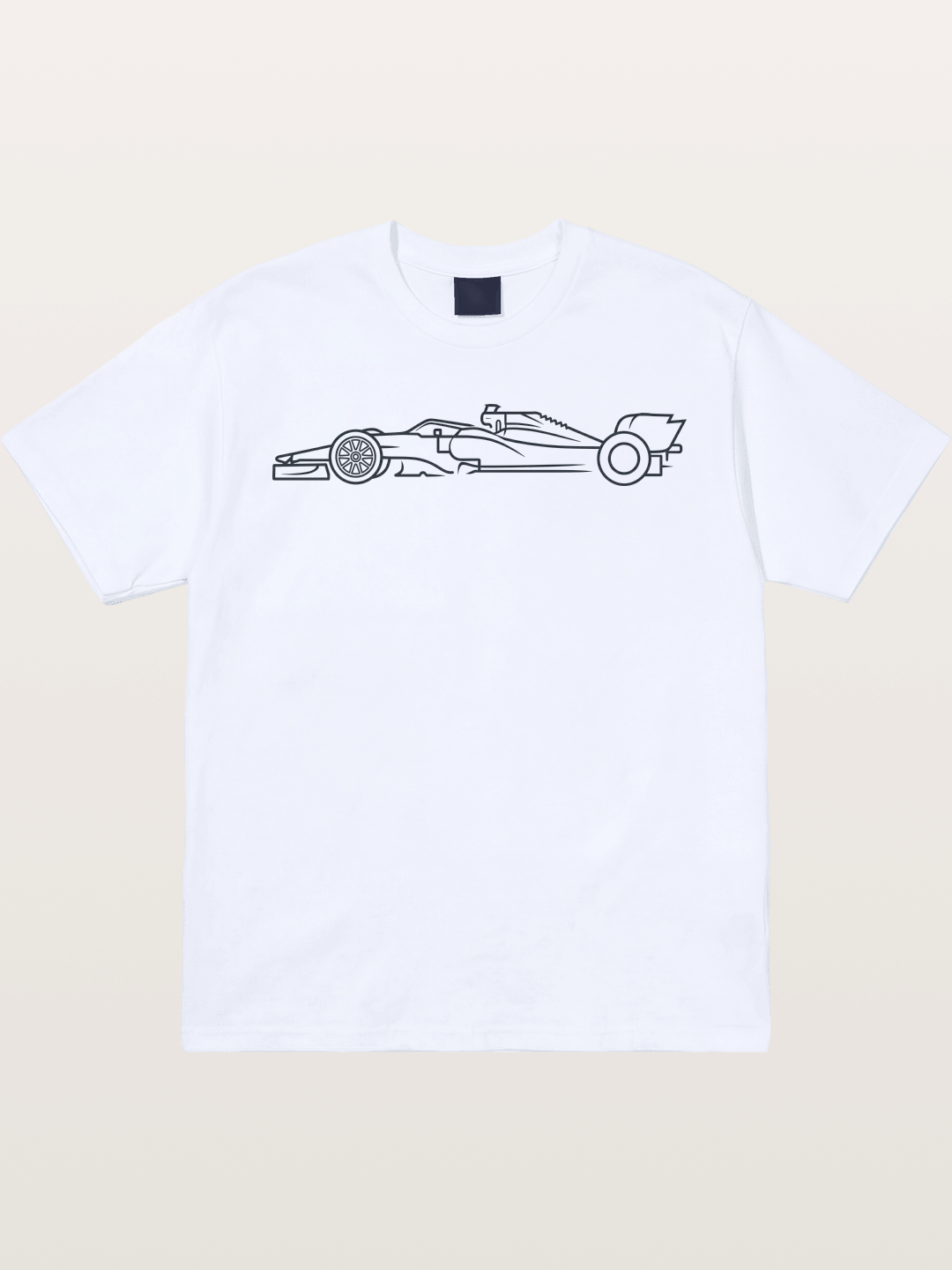 Race Outline Gildan T-shirt