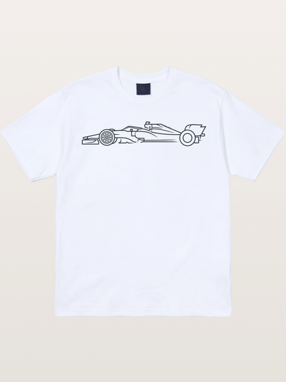 Race Outline Gildan T-shirt