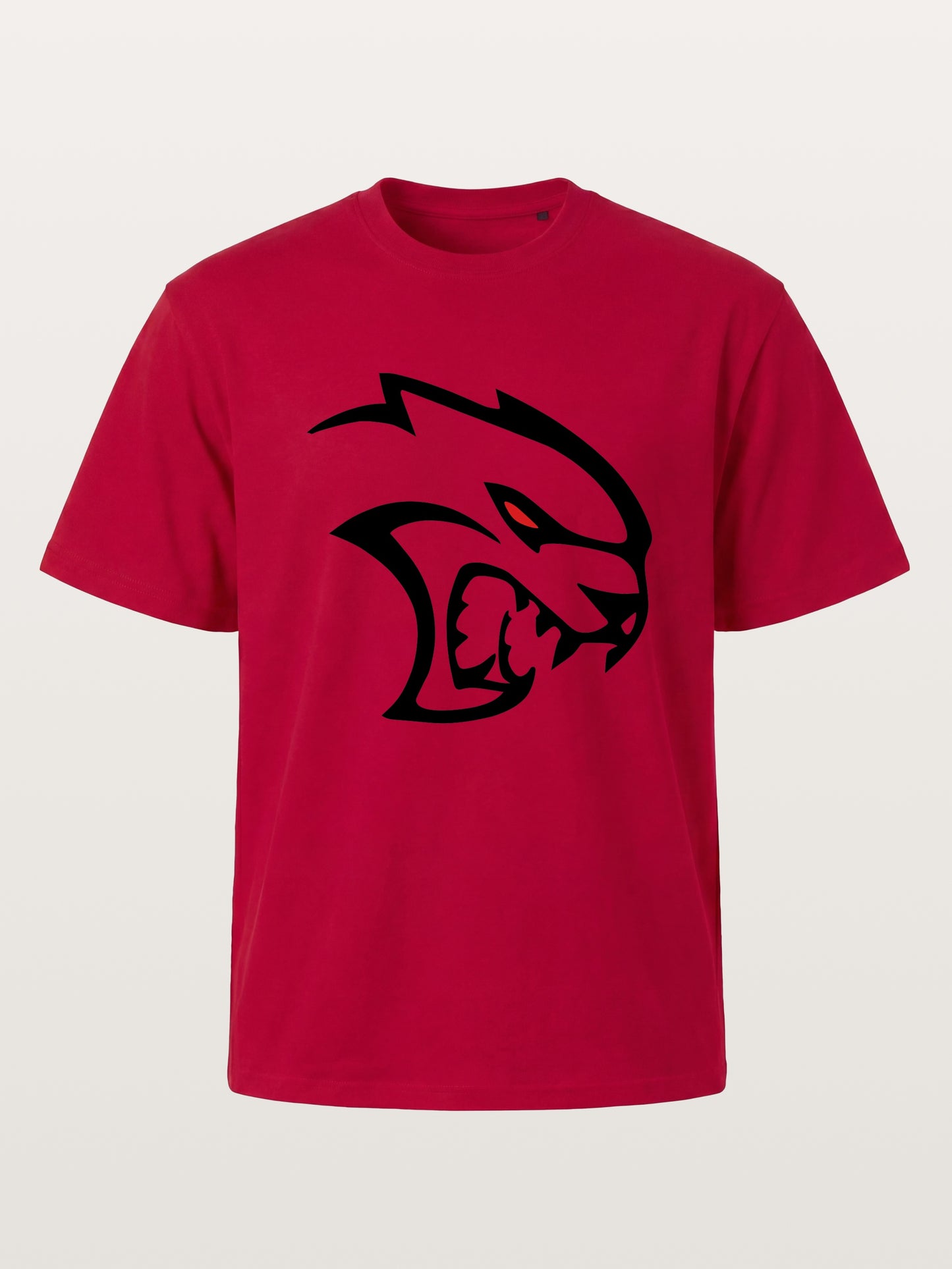Hellcat Devil Face Silhouette Gildan T-shirt