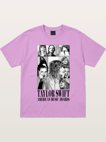 Taylor Swift AMA Collage Print Gildan T-shirt