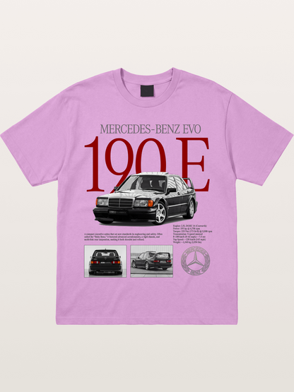 Mercedes-Benz 190E Retro Profile Gildan T-shirt