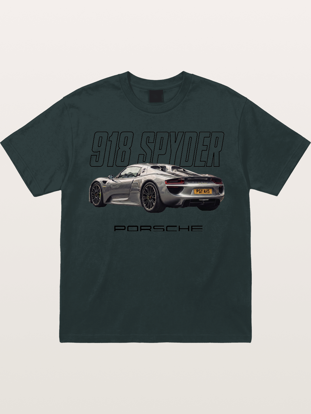 Porsche 918 Spyder Graphic Art Gildan T-shirt