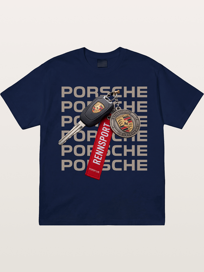 Porsche Key Rennsport Accessory Gildan T-shirt
