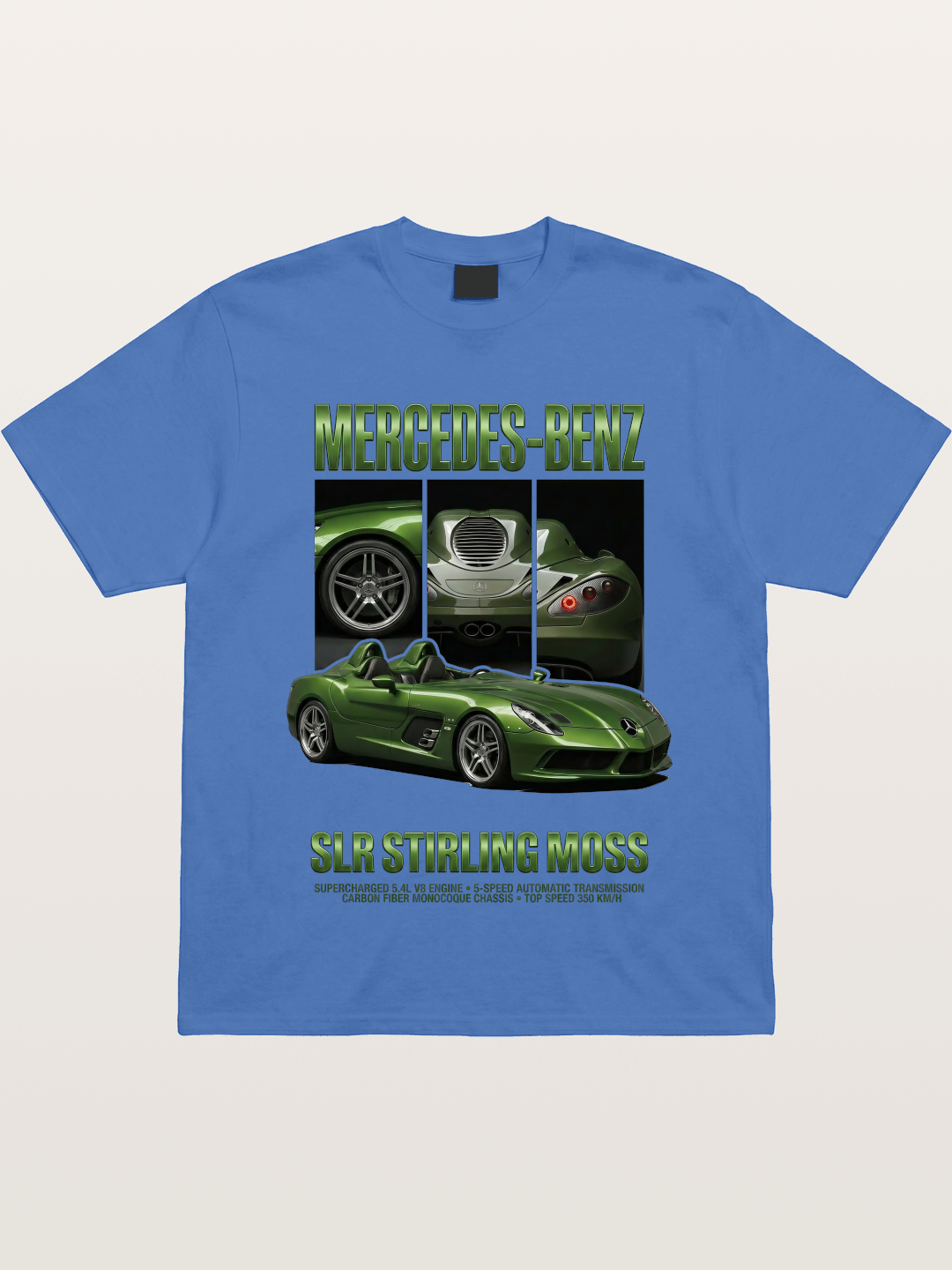 Mercedes SLR Stirling Moss Art Gildan T-shirt