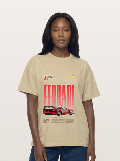 Gradient Red Gildan T-shirt