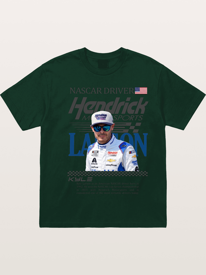 NASCAR Driver Kyle Larson Magazine Style Gildan T-shirt