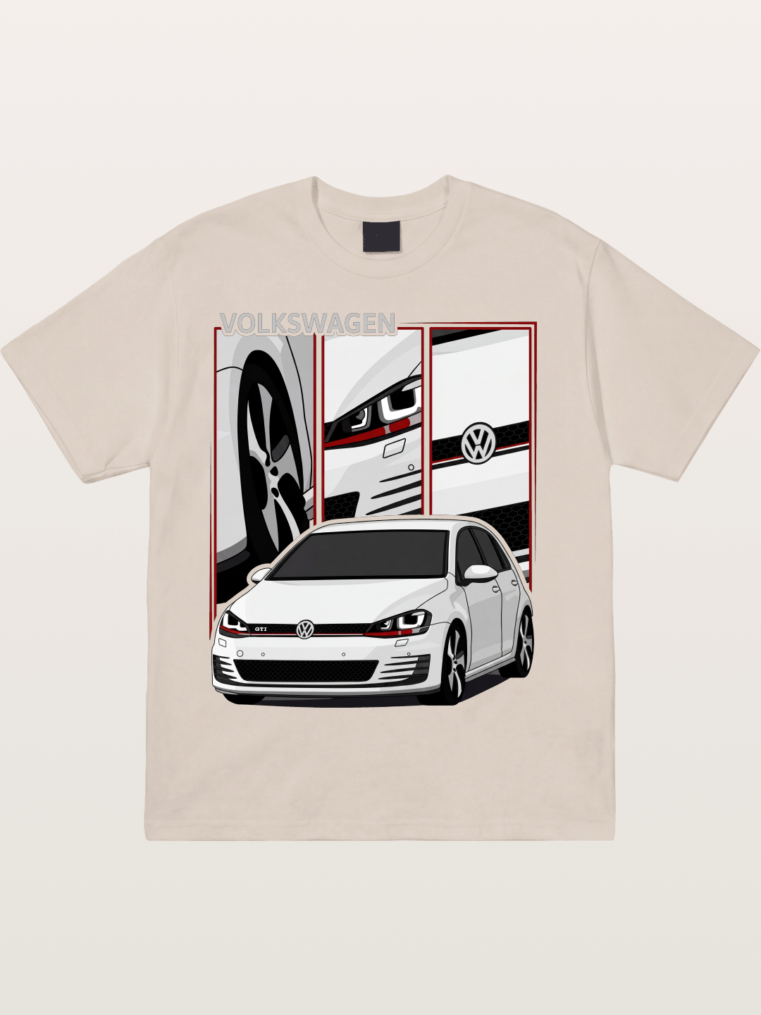 Volkswagen Golf MK7 GTI Front Cotton T-shirt