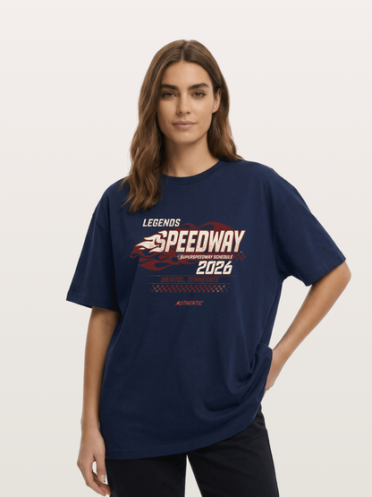Flame Speedway Cotton T-shirt
