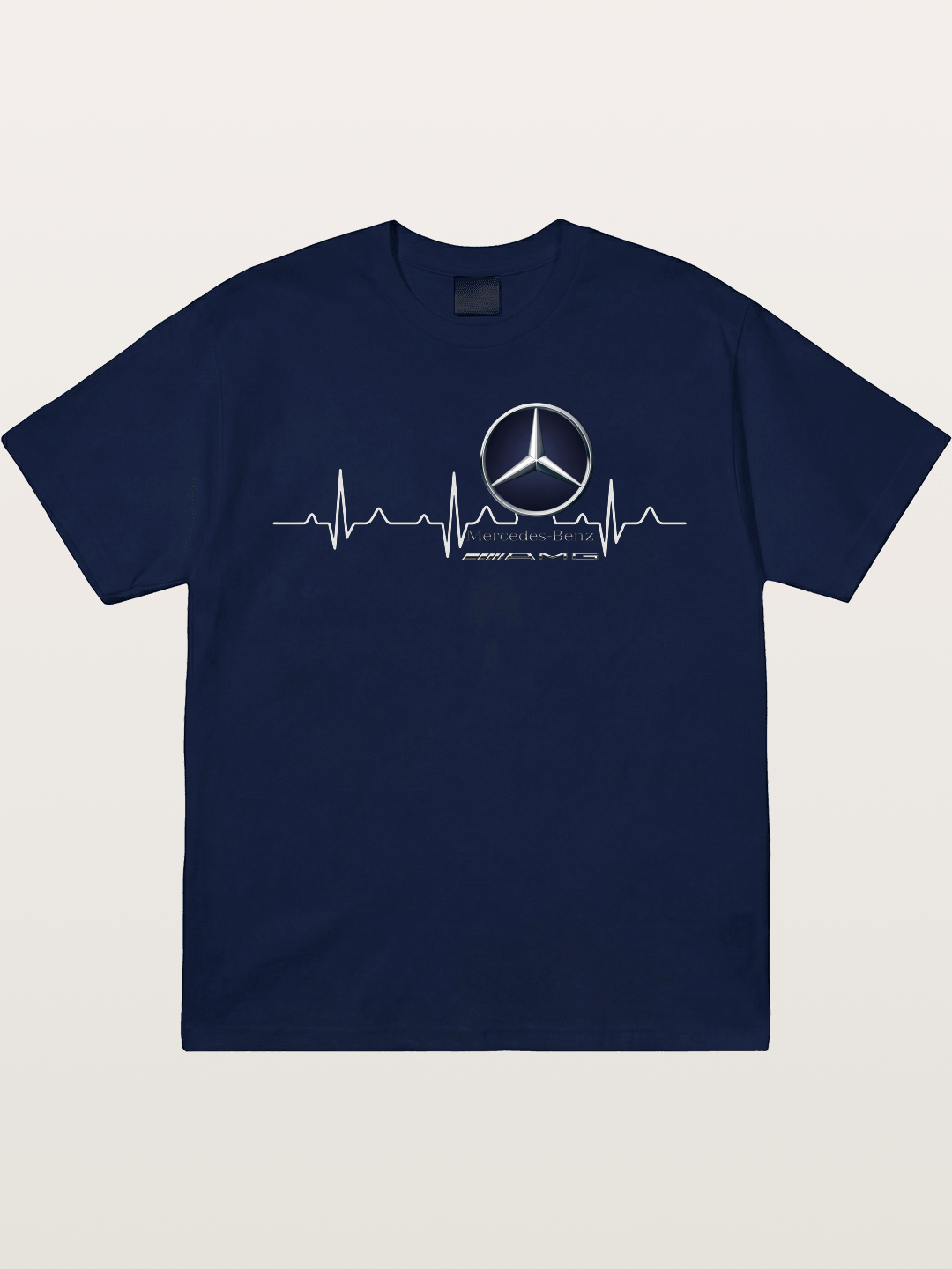 Mercedes Heartbeat Line Gildan T-shirt