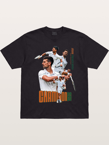 Djokovic French Open Champion Art Gildan T-shirt