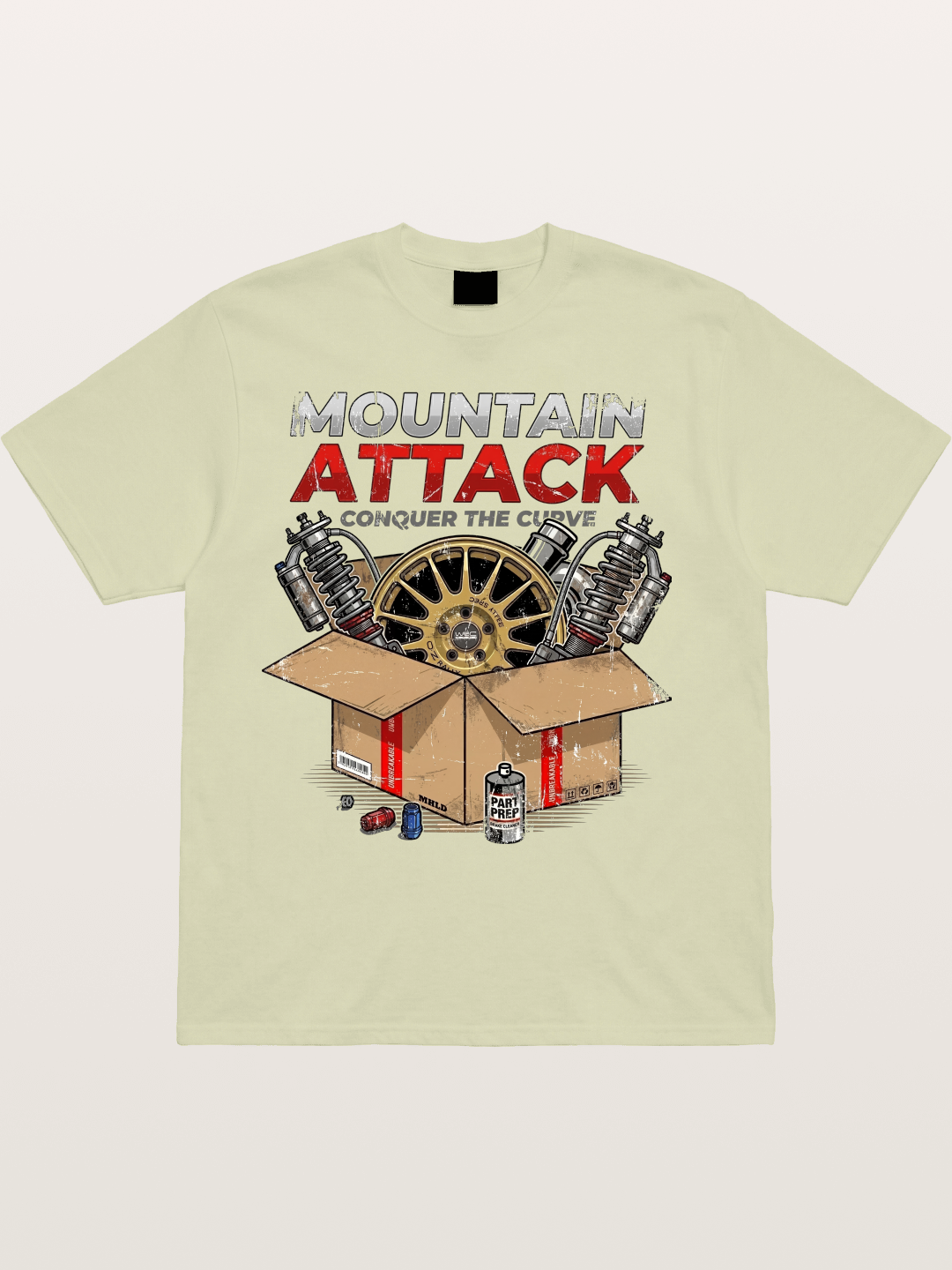 Suspension Box Cotton T-shirt