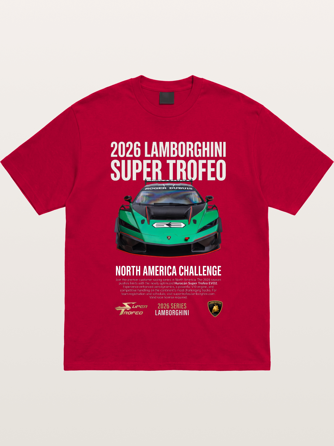 Lamborghini Huracan Green Race Car Gildan T-shirt