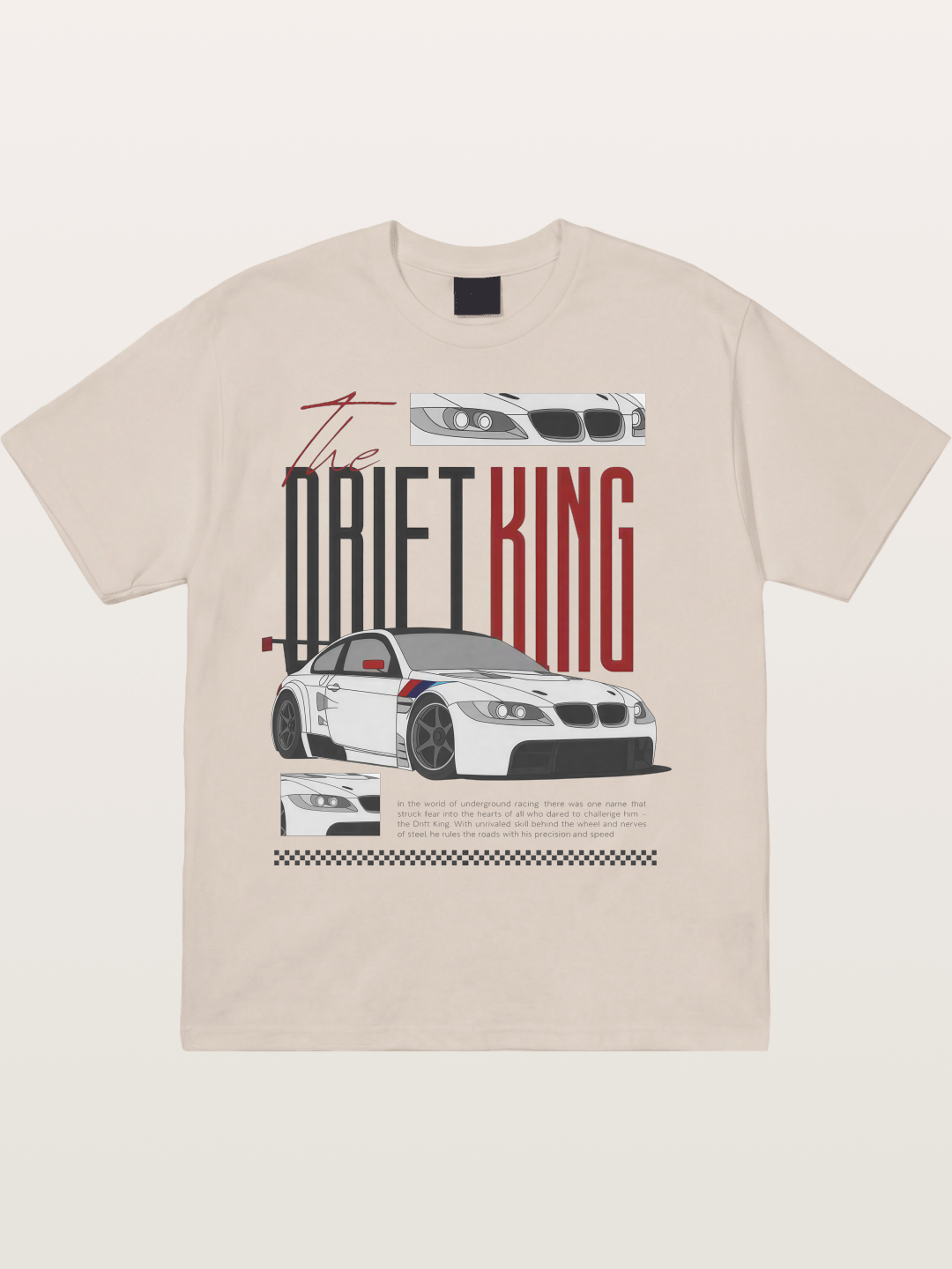 BMW The Drift King Graphic Cotton T-shirt
