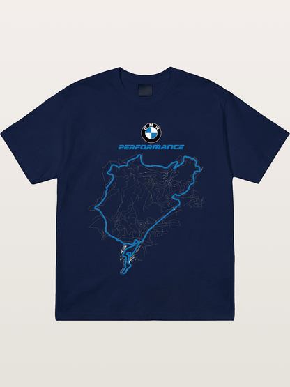 Brazil BMW Performance Track Gildan T-shirt