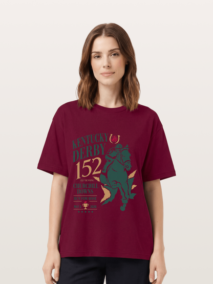 Churchill Downs Derby Silhouette Art Gildan T-shirt