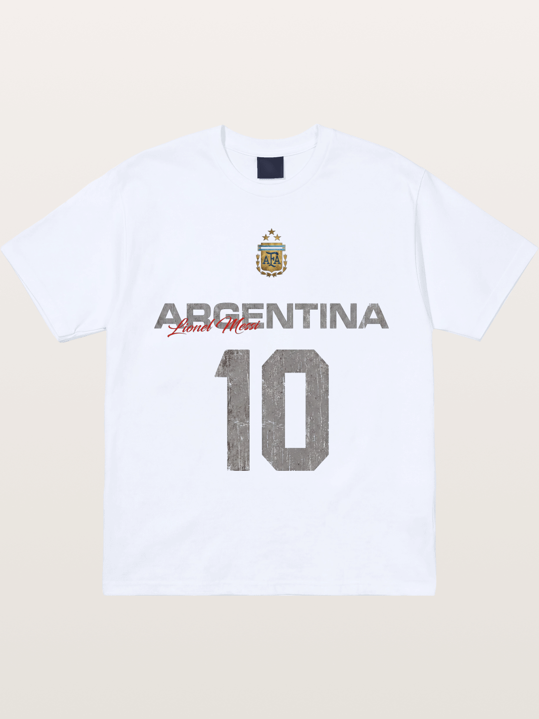 Argentina Messi 10 Retro Gildan T-shirt