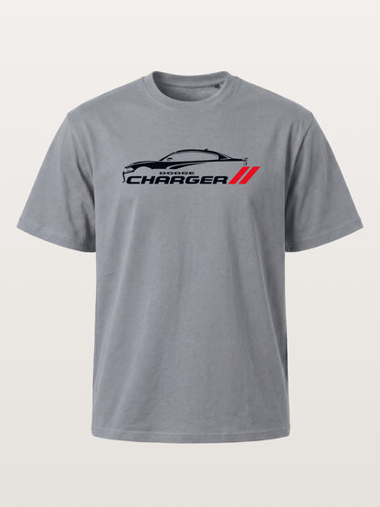 Charger Silhouette Strip Art Gildan T-shirt