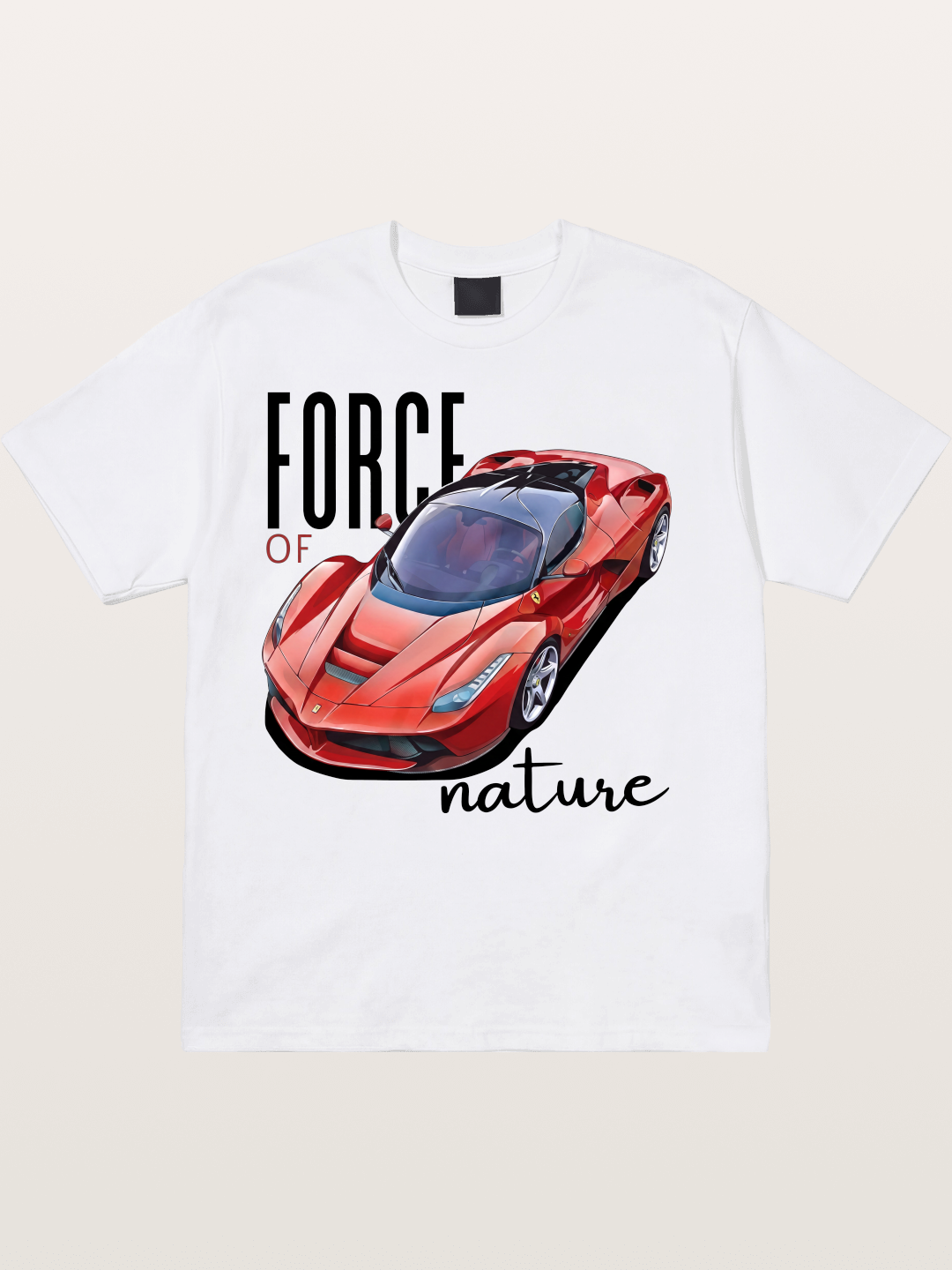 Ferrari LaFerrari Force Of Nature Cotton T-shirt