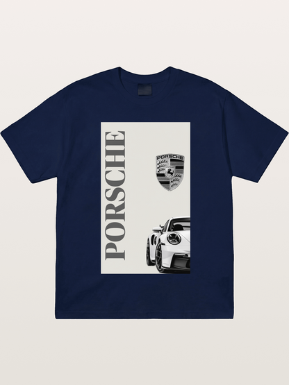 Porsche Minimal Emblem Art Gildan T-shirt