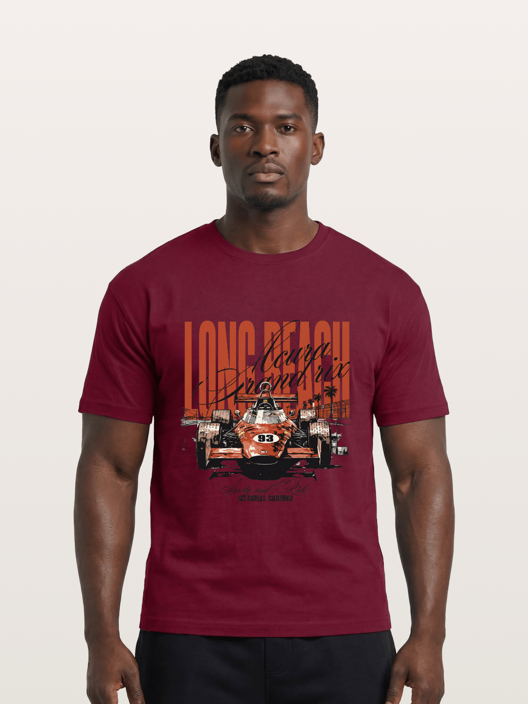 Long Beach Grand Prix Art Gildan T-shirt
