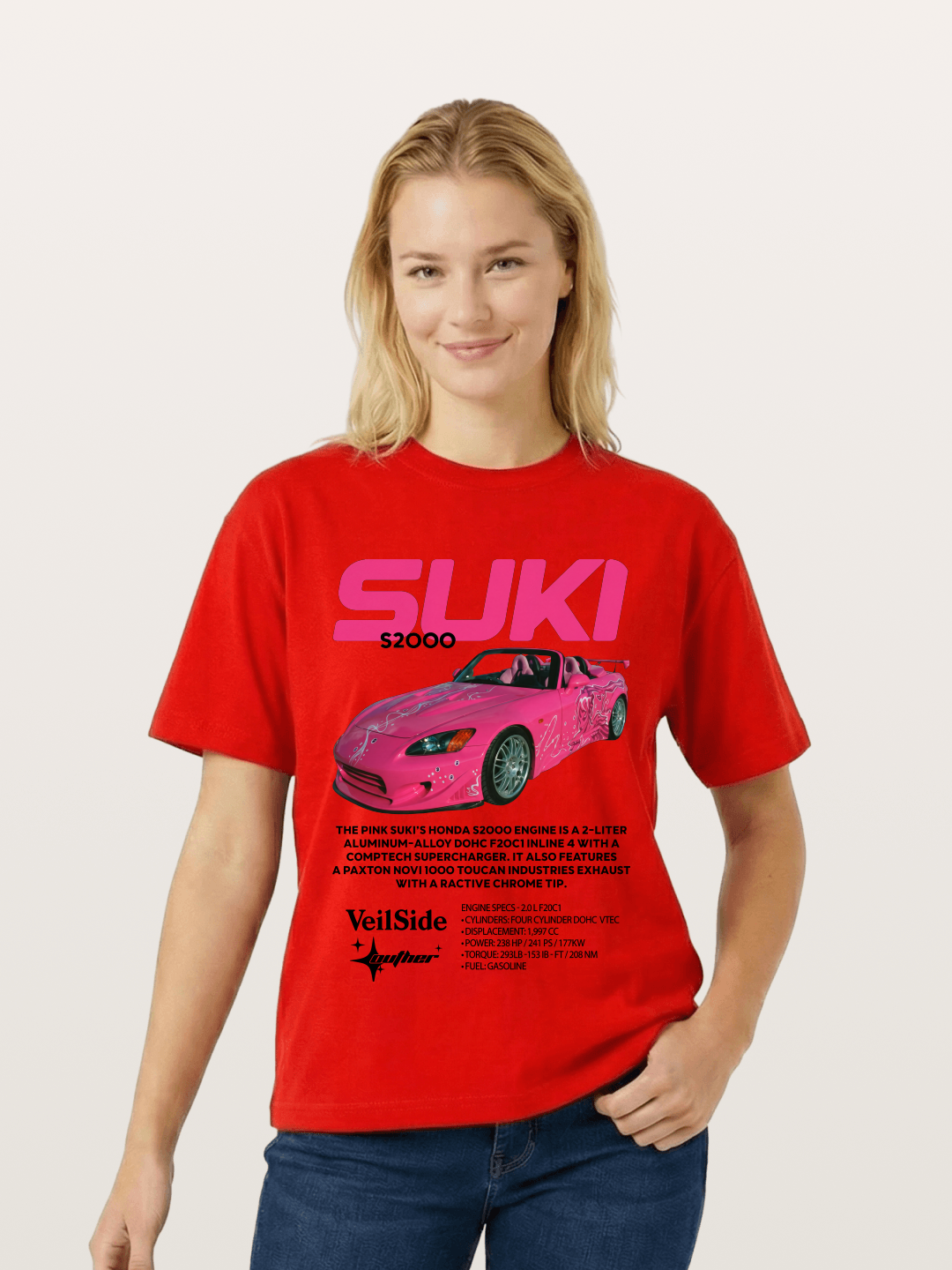 Suki's S2000 Fast & Furious Cotton T-shirt