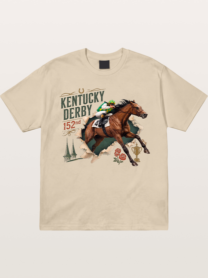 Kentucky Derby 152nd Horse & Roses Gildan T-shirt