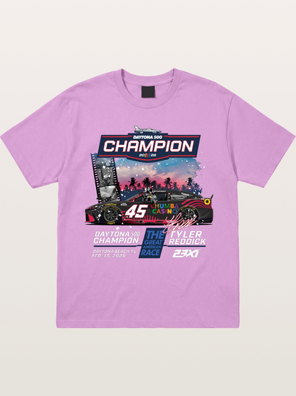 Tyler Reddick 45 Champion Car Art Gildan T-shirt