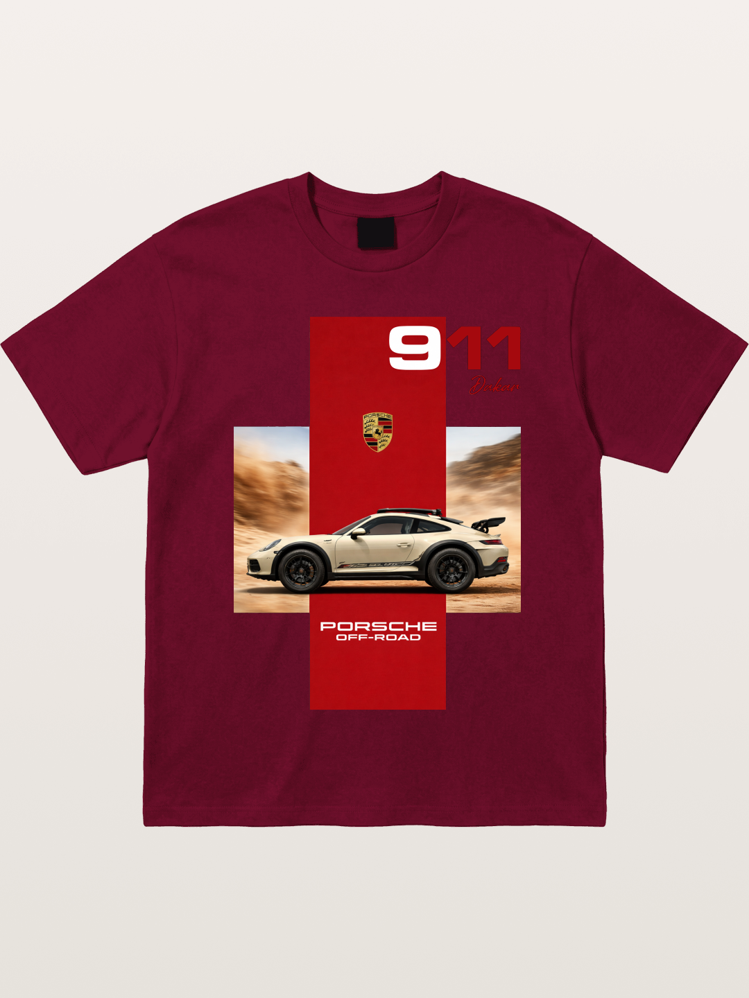 Porsche 911 Offroad Safari Style Gildan T-shirt