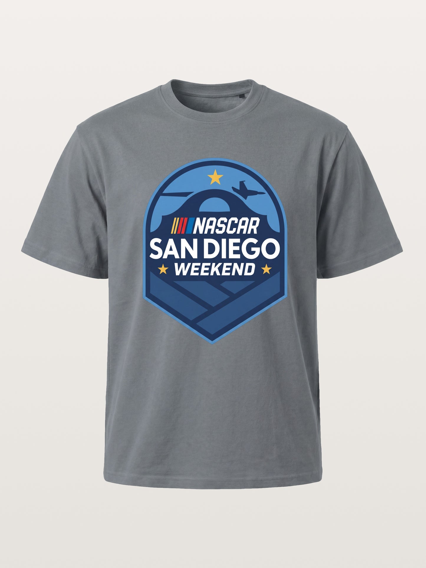 NASCAR San Diego Shield Emblem Cotton T-shirt