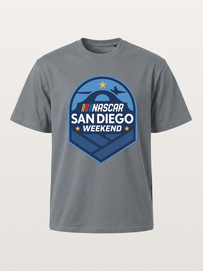 NASCAR San Diego Shield Emblem Cotton T-shirt