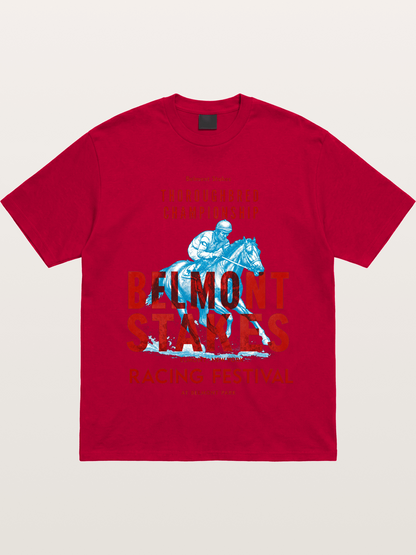 Belmont Stakes Racing Festival Art Gildan T-shirt