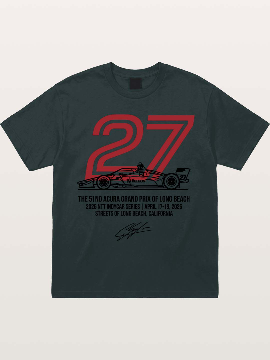 Kirkwood #27 IndyCar Legend Gildan T-shirt