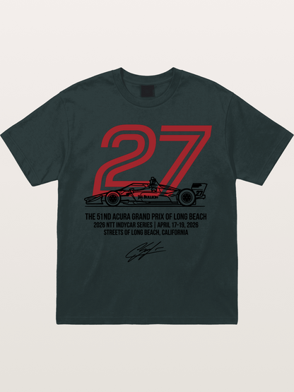 Kirkwood #27 IndyCar Legend Gildan T-shirt