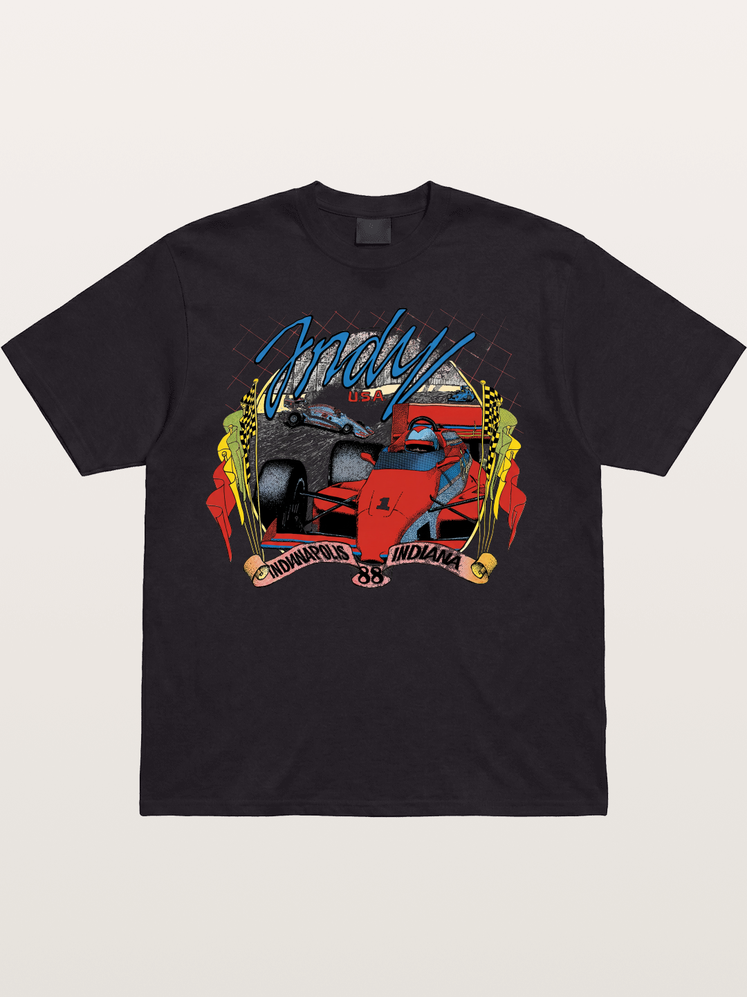 Indy 500 Retro Cotton T-shirt