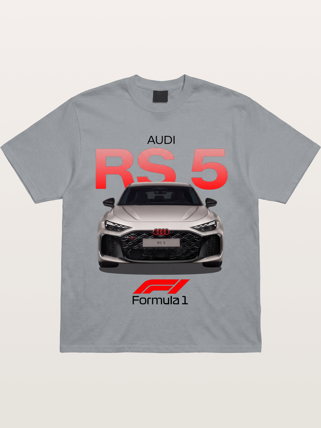 Audi RS5 F1 Inspired Poster Gildan T-shirt