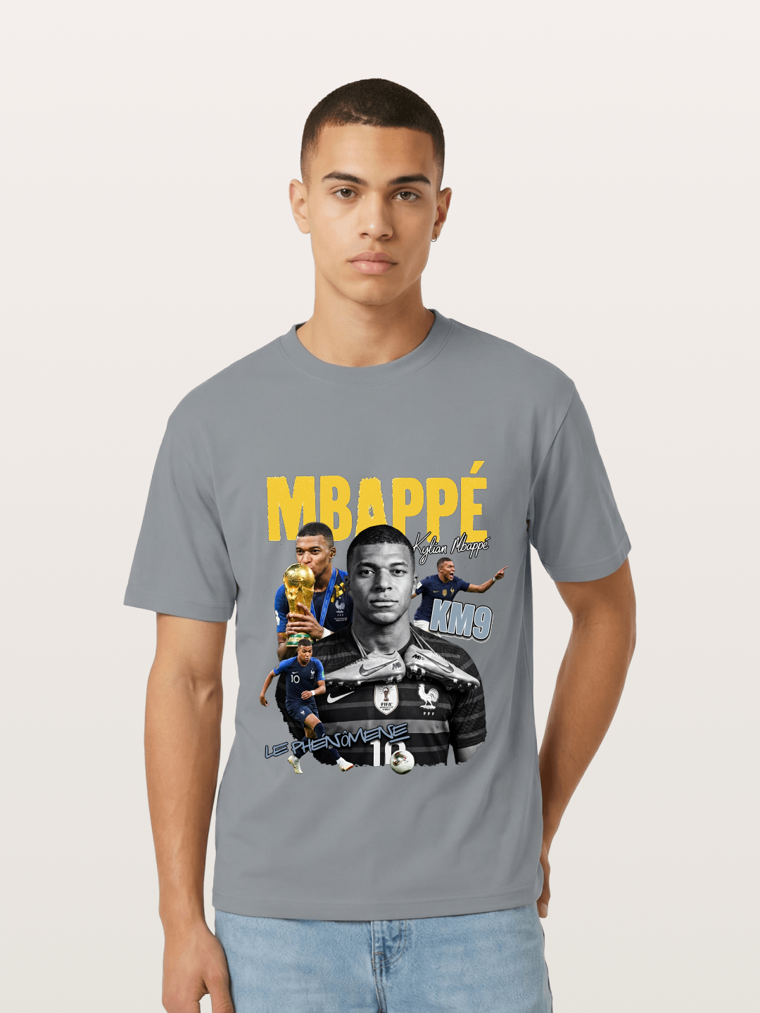 Kylian Mbappe KM9 Graphic Gildan T-shirt