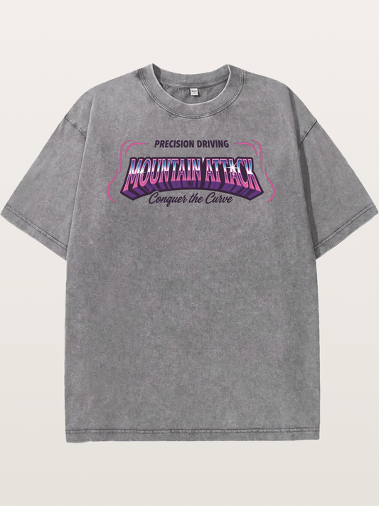 Precision Curve Washed T-shirt
