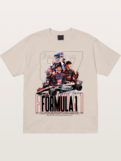 Haas F1 Bearman Cotton T-shirt