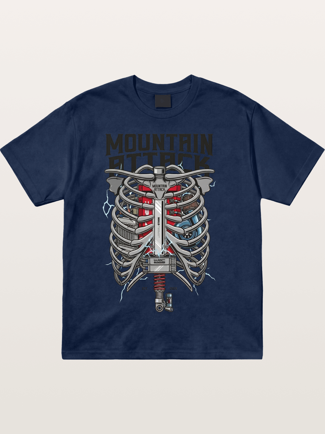Rib Cage Cotton T-shirt