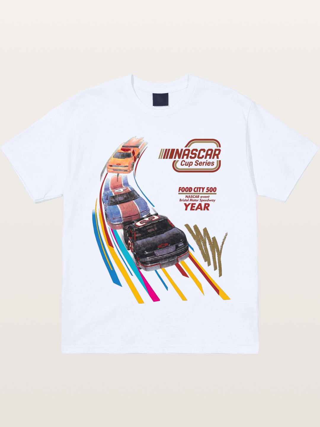 Vintage NASCAR Race Graphic Gildan T-shirt