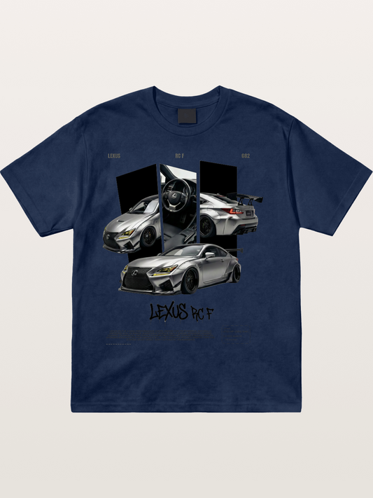 Lexus RC F Multi-Angle Print Cotton T-shirt