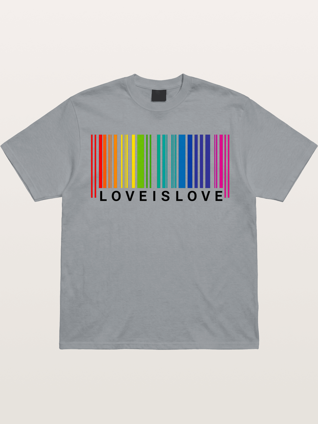 Love Is Love Barcode Style Art Gildan T-shirt