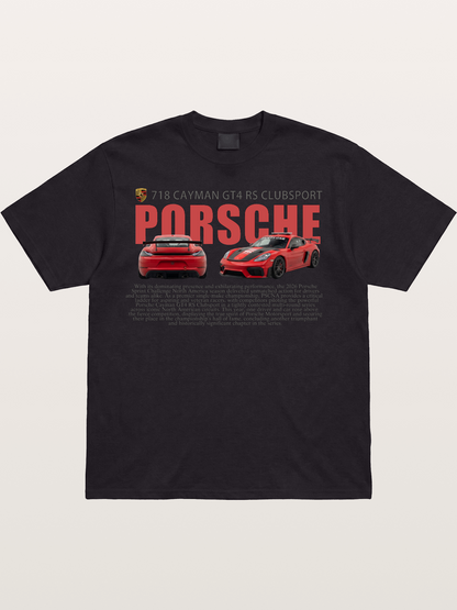 Porsche 718 Cayman GT4 RS Cotton T-shirt