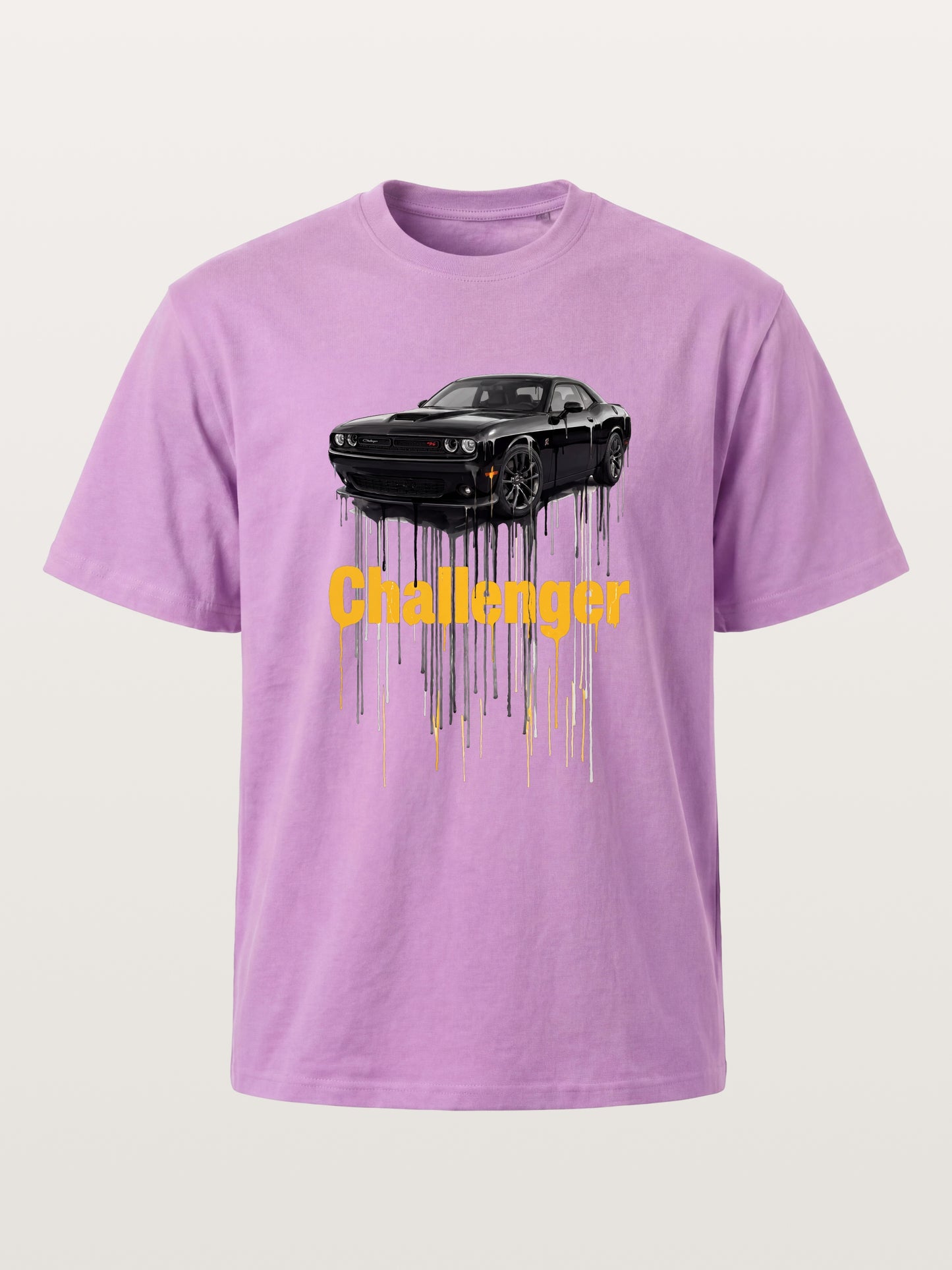 Drip Paint Challenger Poster Gildan T-shirt
