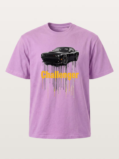 Drip Paint Challenger Poster Gildan T-shirt