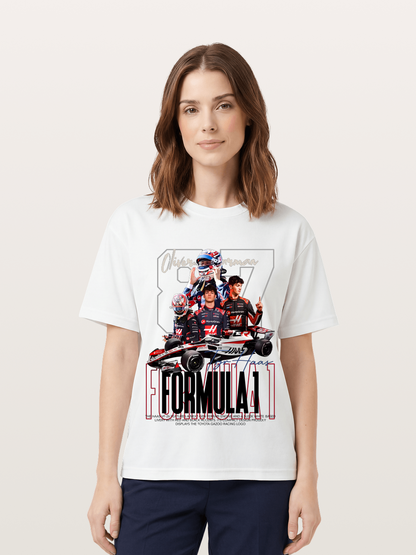 Haas F1 Bearman Cotton T-shirt