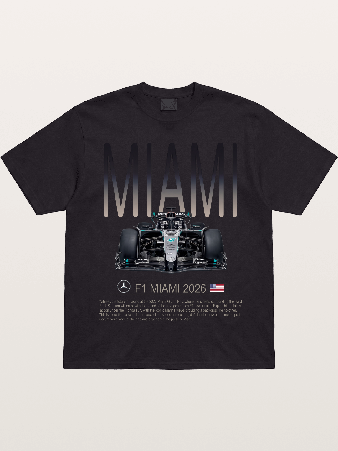 Mercedes Miami F1 2026 Gildan T-shirt