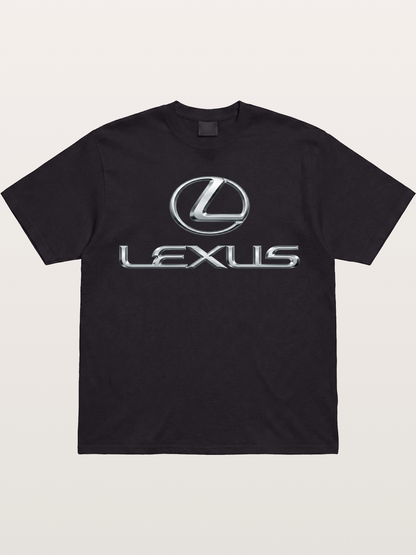 Lexus Silver Logo Badge Gildan T-shirt