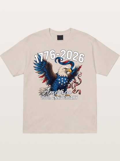 American Eagle 250th Celebration Cotton T-shirt